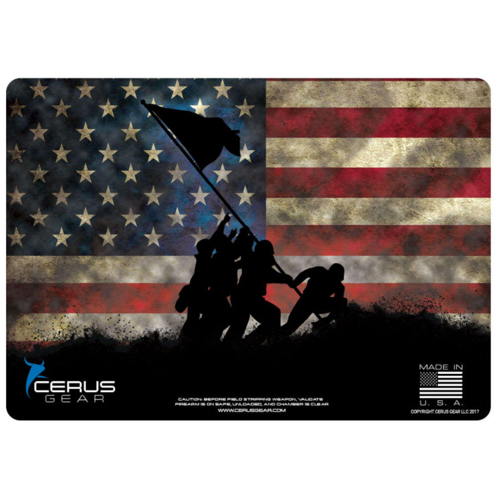 Cleaning Equipment Cerus Gear 4.50" IWO JIMA FULL COLOR FLAG • Model: 4.50"